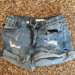 Jean shorts